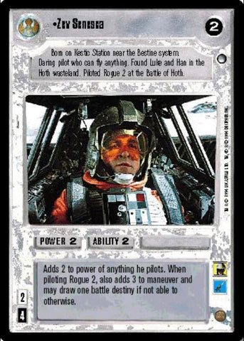 Star Wars CCG | Zev Senesca - Hoth | The Nerd Merchant