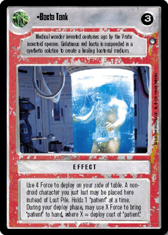 Star Wars CCG | Bacta Tank - Hoth | The Nerd Merchant