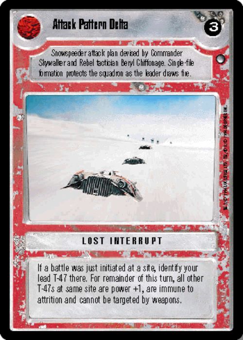 Star Wars CCG | Attack Pattern Delta - Hoth | The Nerd Merchant