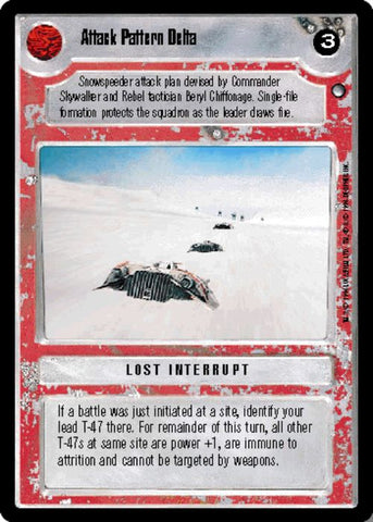 Star Wars CCG | Attack Pattern Delta - Hoth | The Nerd Merchant