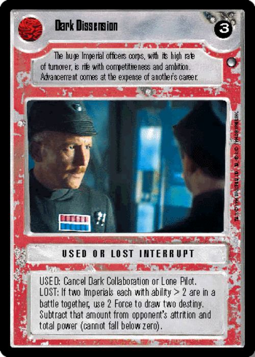 Star Wars CCG | Dark Dissension - Hoth | The Nerd Merchant