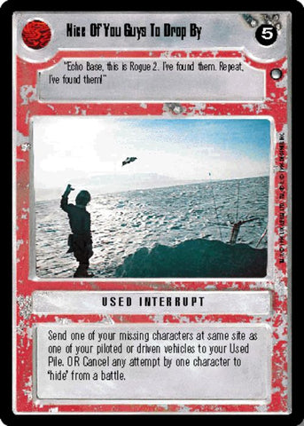 Star Wars CCG | Nice Of You Guys To Drop By - Hoth | The Nerd Merchant