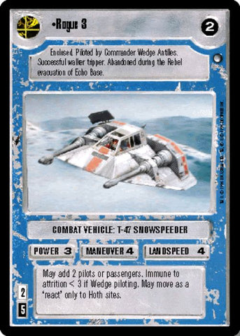 Star Wars CCG | Rogue 3 - Hoth | The Nerd Merchant