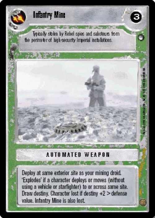 Star Wars CCG | Infantry Mine [Light] - Hoth | The Nerd Merchant