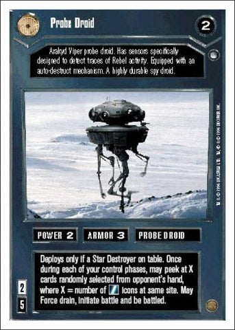 Star Wars CCG | Probe Droid - Hoth WB | The Nerd Merchant