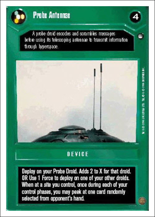 Star Wars CCG | Probe Antennae - Hoth WB | The Nerd Merchant