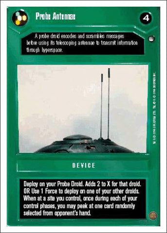 Star Wars CCG | Probe Antennae - Hoth WB | The Nerd Merchant