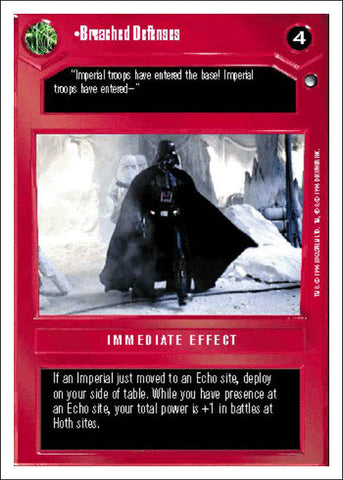 Star Wars CCG | Breached Defenses - Hoth WB | The Nerd Merchant