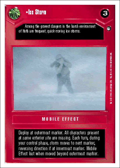 Star Wars CCG | Ice Storm [Dark] - Hoth WB | The Nerd Merchant