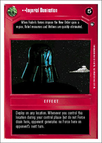 Star Wars CCG | Imperial Domination - Hoth WB | The Nerd Merchant