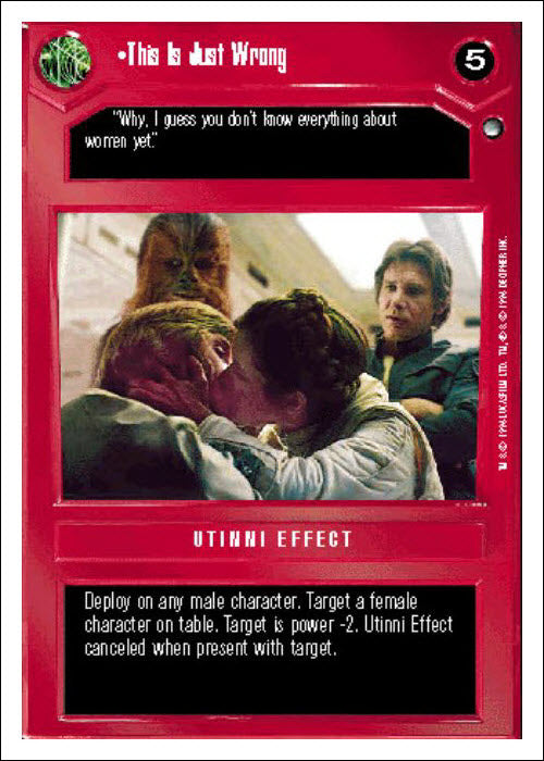 Star Wars CCG | This Is Just Wrong - Hoth WB | The Nerd Merchant