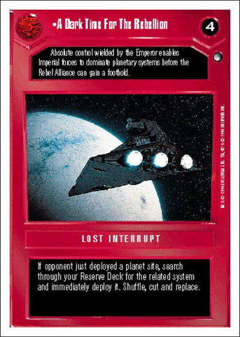 Star Wars CCG | A Dark Time For The Rebellion - Hoth WB | The Nerd Merchant