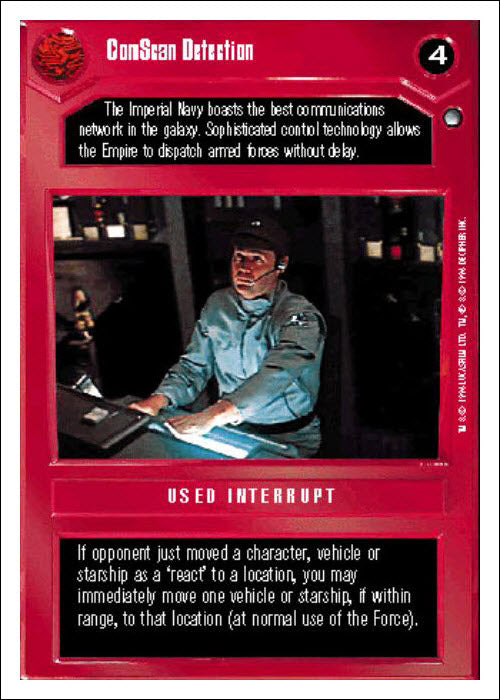 Star Wars CCG | ComScan Detection - Hoth WB | The Nerd Merchant