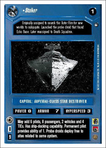 Star Wars CCG | Stalker - Hoth WB | The Nerd Merchant