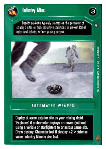 Star Wars CCG | Infantry Mine [Dark] - Hoth WB | The Nerd Merchant