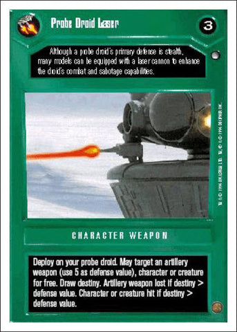 Star Wars CCG | Probe Droid Laser - Hoth WB | The Nerd Merchant