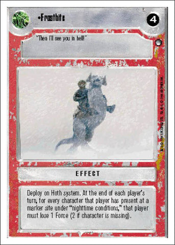 Star Wars CCG | Frostbite [Light] - Hoth WB | The Nerd Merchant