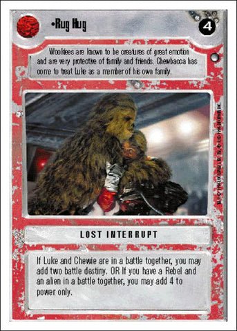 Star Wars CCG | Rug Hug - Hoth WB | The Nerd Merchant