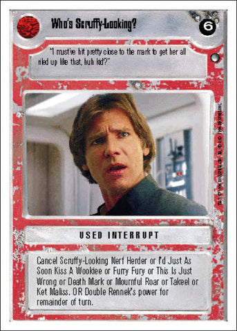 Star Wars CCG | Who's Scruffy-Looking? - Hoth WB | The Nerd Merchant