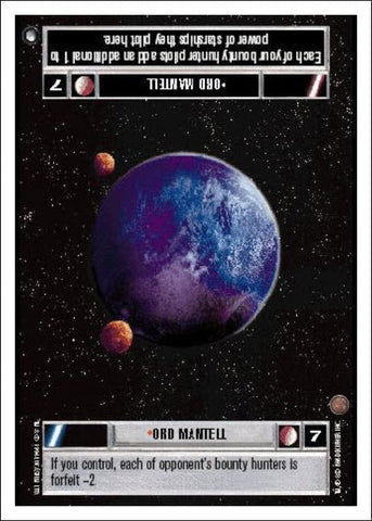 Star Wars CCG | Ord Mantell [Light] - Hoth WB | The Nerd Merchant