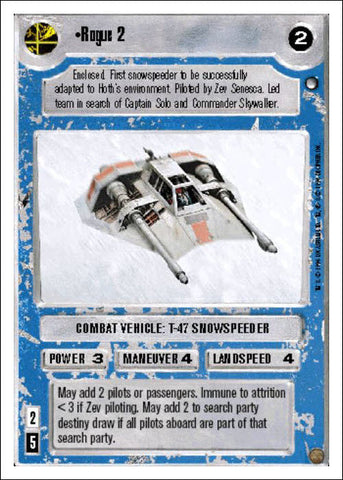 Star Wars CCG | Rogue 2 - Hoth WB | The Nerd Merchant