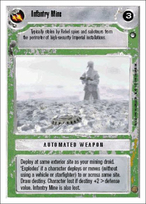 Star Wars CCG | Infantry Mine [Light] - Hoth WB | The Nerd Merchant