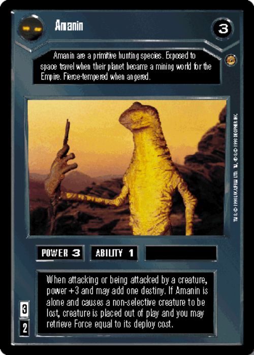 Star Wars CCG | Amanin - Jabba's Palace | The Nerd Merchant