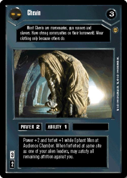 Star Wars CCG | Chevin - Jabba's Palace | The Nerd Merchant