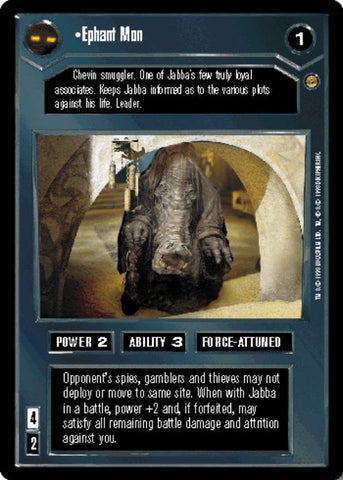 Star Wars CCG | Ephant Mon - Jabba's Palace | The Nerd Merchant