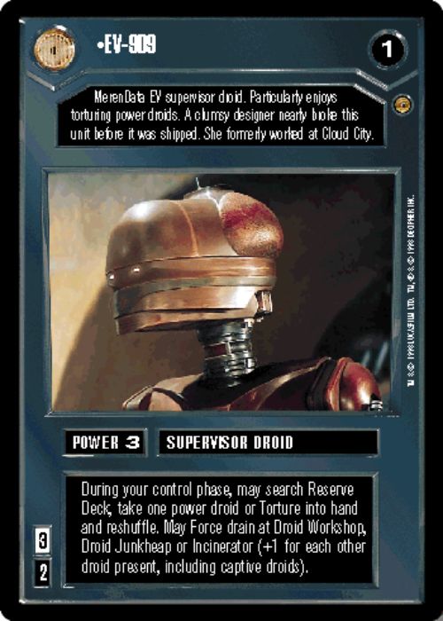 Star Wars CCG | EV-9D9 - Jabba's Palace | The Nerd Merchant