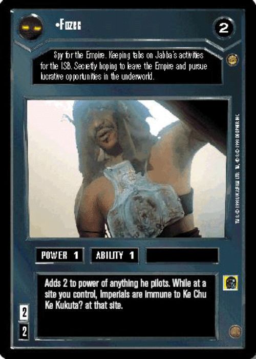 Star Wars CCG | Fozec - Jabba's Palace | The Nerd Merchant