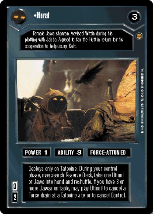 Star Wars CCG | Herat - Jabba's Palace | The Nerd Merchant