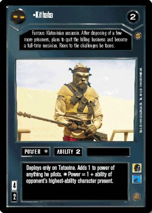 Star Wars CCG | Kithaba - Jabba's Palace | The Nerd Merchant