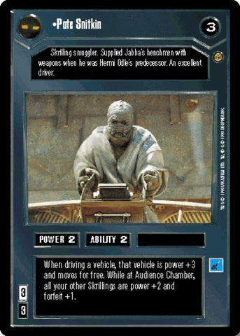 Star Wars CCG | Pote Snitkin - Jabba's Palace | The Nerd Merchant