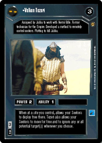 Star Wars CCG | Velken Tezeri - Jabba's Palace | The Nerd Merchant
