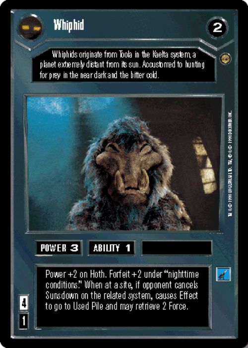 Star Wars CCG | Whiphid - Jabba's Palace | The Nerd Merchant