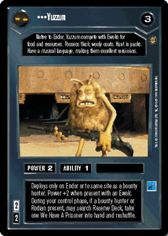 Star Wars CCG | Yuzzum - Jabba's Palace | The Nerd Merchant