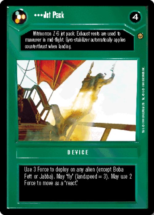 Star Wars CCG | Jet Pack - Jabba's Palace | The Nerd Merchant