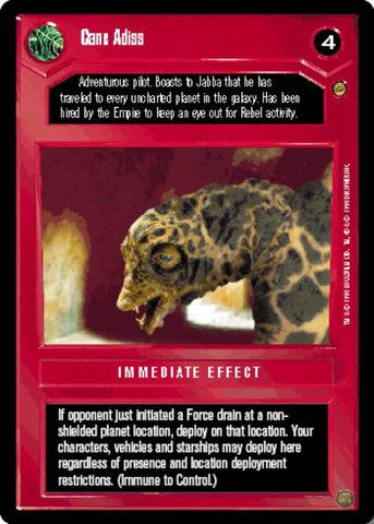 Star Wars CCG | Cane Adiss - Jabba's Palace | The Nerd Merchant