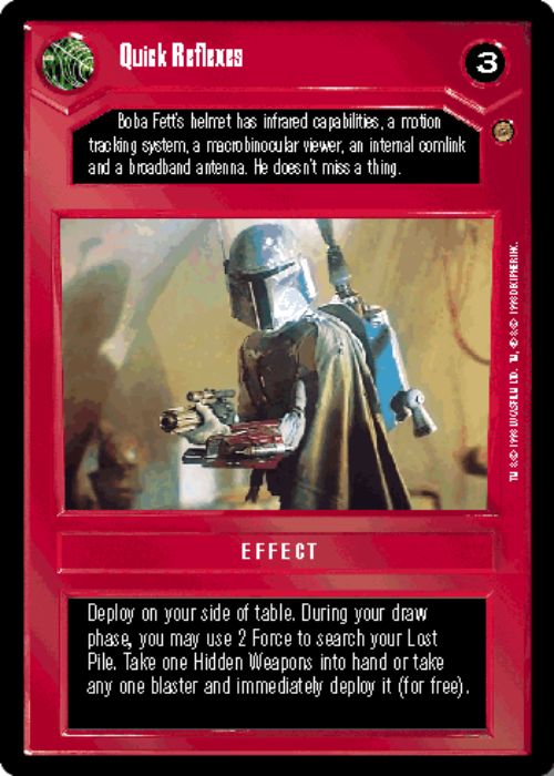 Star Wars CCG | Quick Reflexes - Jabba's Palace | The Nerd Merchant