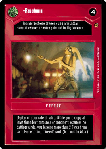 Star Wars CCG | Resistance - Jabba's Palace | The Nerd Merchant