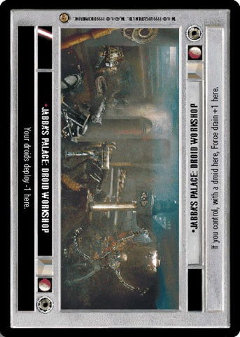Star Wars CCG | Jabba's Palace: Droid Workshop - Jabba's Palace | The Nerd Merchant