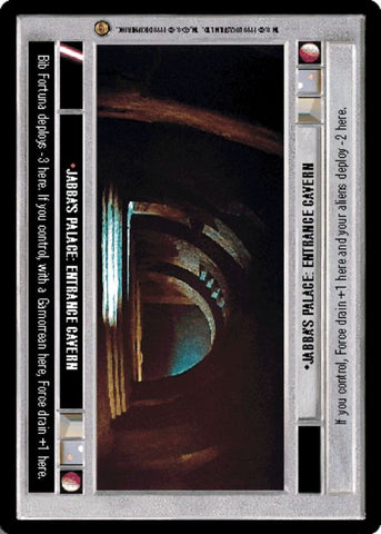 Star Wars CCG | Jabba's Palace: Entrance Cavern [Dark] - Jabba's Palace | The Nerd Merchant