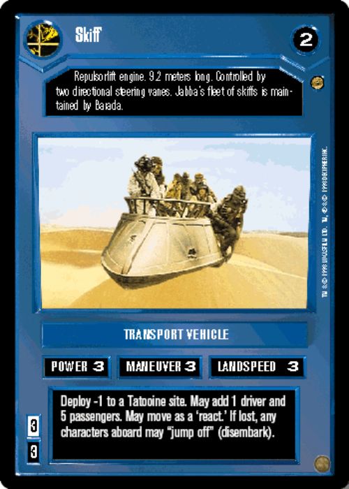 Star Wars CCG | Skiff [Dark] - Jabba's Palace | The Nerd Merchant