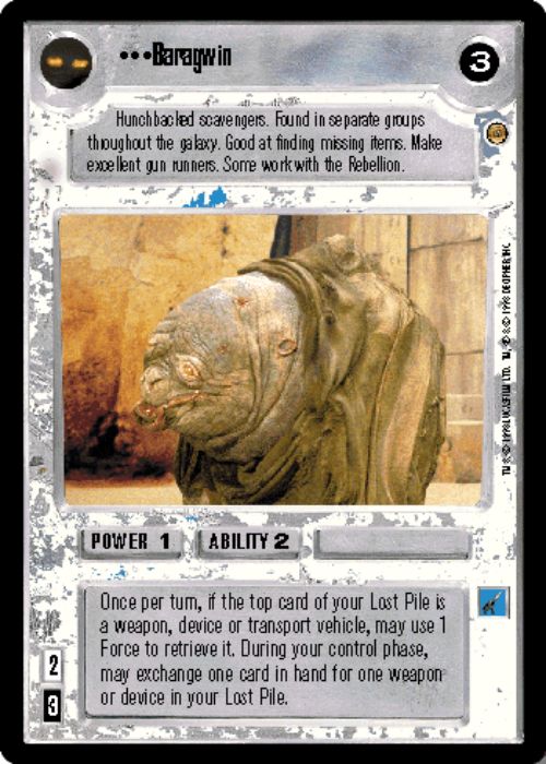 Star Wars CCG | Baragwin - Jabba's Palace | The Nerd Merchant