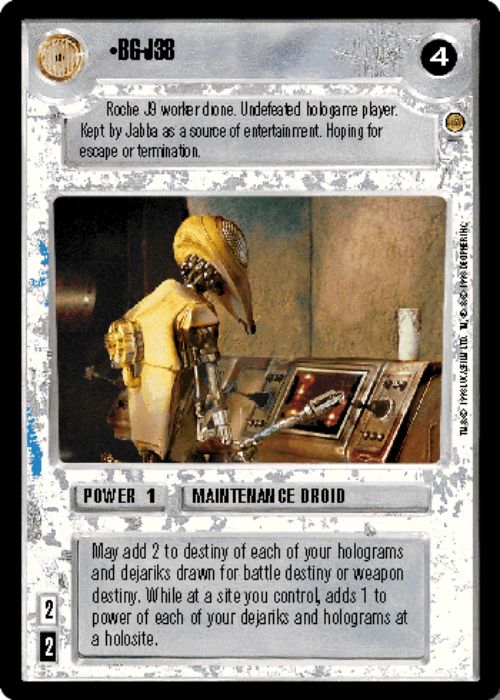 Star Wars CCG | BG-J38 - Jabba's Palace | The Nerd Merchant