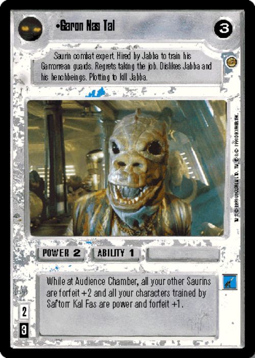 Star Wars CCG | Garon Nas Tal - Jabba's Palace | The Nerd Merchant