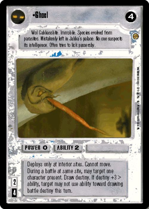Star Wars CCG | Ghoel - Jabba's Palace | The Nerd Merchant