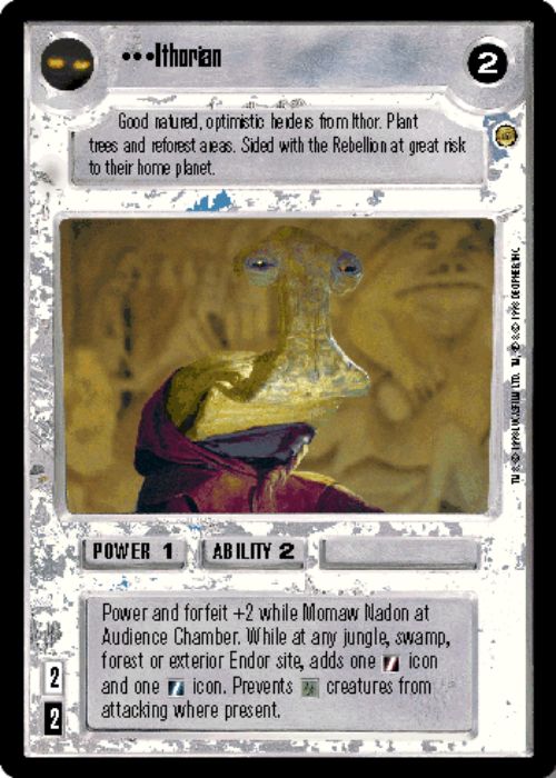 Star Wars CCG | Ithorian - Jabba's Palace | The Nerd Merchant