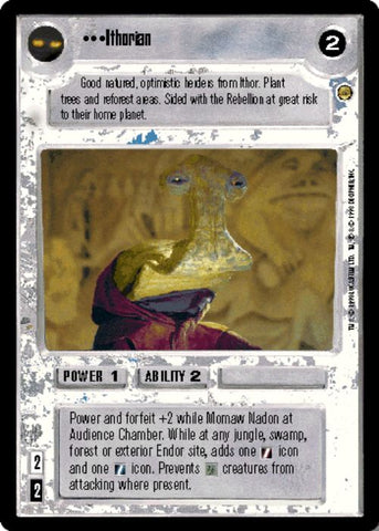 Star Wars CCG | Ithorian - Jabba's Palace | The Nerd Merchant